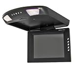 Brand New Nitro Bmw-10tv-black 10 Inch Thin Tft Flip Down Ceiling-mount Car Monitor with Twin Dome Lights, 360 Degrees Swiveling Action, and Built in Ir Transmitter and Amazing Resolution and the Best Features