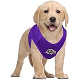 HUNTER Pet Vest Harness, Large/X-Large, Baltimore Ravens