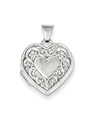 Sterling Silver Heart Locket