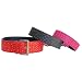 Beau Nouveau BNCOBLDOTSRD22 BLING Dots Collar - Red - 19 -22 Inch