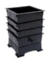 Worm Factory DS3BT 3-Tray Worm Composter - Black