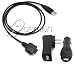 USB Sync and Charge Cable - Car Charger - Travel Charger Bundle for HP iPAQ 6515/ 6500/ hw6515/ hw6500/ h6300/ h6310/ h6315 (6300/ 6310/ 6315)/ Blackberry 8800, 7130v, 8707g