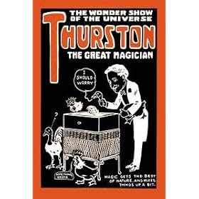 Mix Up Nature: Thurston the great magician the wonder show of the universe - Giclee Fine Art Canvas... by Paris