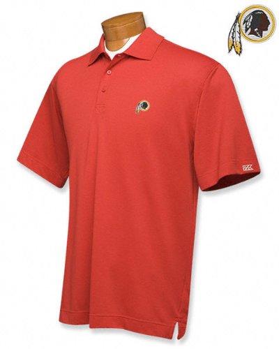 Washington Redskins Red Drytec Championship Polo - Small
