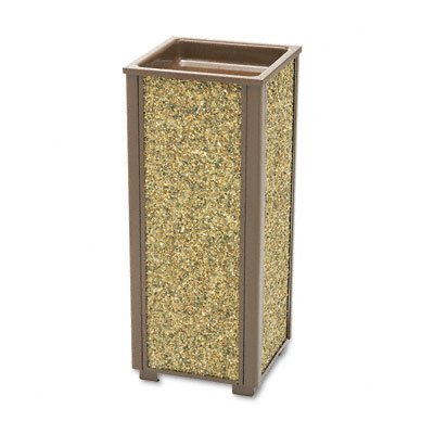 Aspen Outdoor Receptacle, Brown (UNIR40201) Category: Misc
