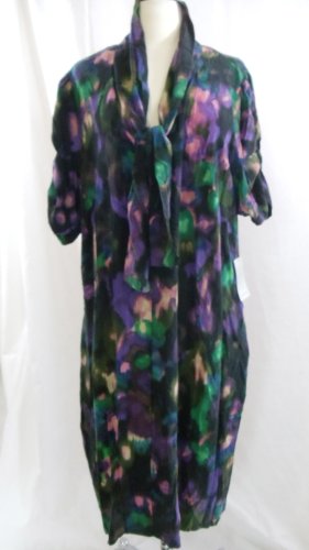 ECI New York Beautiful Women's Artsy Silk Dress