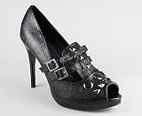 Stud Peep Toe Maryjane Heel