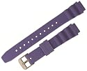 Momentum Women's ZC-14RUH LAVENDAR M1 14-mm Hyper Lavender Rubber Watch Strap