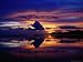 Sunset at Korolevu Bay on the Coral Coast, Korolevu, Fiji Photographic Poster Print by Richard I'Anson, 16x12
