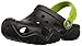 Crocs Kids' Swiftwater Clog K, Black/Volt Green 2 M US Little Kid