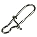 Goture Duo-Lock Lock Snaps Nice Swivel for Fishing Saltwater Solid Rings Fishing Connector 26-888LB