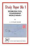 Bermuda civil censorship World War I