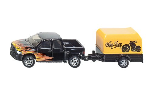Siku 1643 - Pick-Up mit Anh&auml;nger (farblich sortiert) Preisvergleich