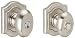 Baldwin 5238.150.ENTR Bethpage Knob Keyed Entry Set, Satin Nickel