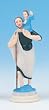 Religious Statue - Saint Christopher - 4" Height - Magnetic and Adhesive Base