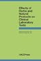 Effects of Herbs and Natural Products on Clinical Laboratory Tests