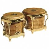 Latin Percussion LP793X Giovanni Galaxy Series Bongos, Gold