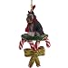 schnauzer21 - Gray Schnauzer Candy Cane Christmas Ornament