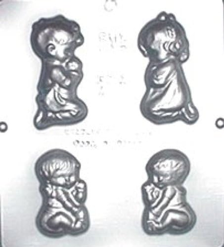 Praying Children Chocolate Candy Mold Religious 612