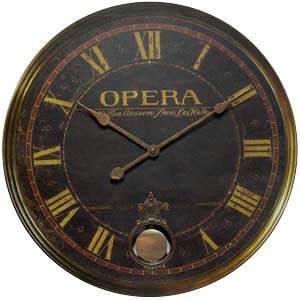 Kitchen: Infinity Instruments The Opera Wall Clock