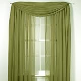 Review Stylemaster  / Elegance Sheer Voile 216 Inch Scarf- Sage