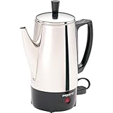 Presto 02822 6-Cup Stainless-Steel Coffee Percolator