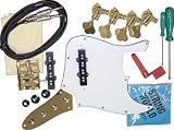 REPLACEMENT JAZZ BASS&reg; PARTS KIT GOLD