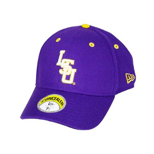 LSU Tigers Concealer NCAA Wool Blend Exact Sized Cap