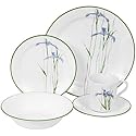 Corelle Impressions 20-Piece Dinnerware Set, Service for 4, Shadow Iris