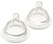 Playtex Drop-Ins NaturaLatch Silicone Nipple - Slow Flow - 2 Pack