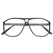 80's - 'Sudoku' - clear lens glasses