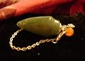 Aventurine Drop Pendulum