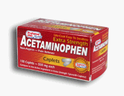 HealthPersonalCare: Acetaminophen Caplets Extra Strength 500 Mg  100'S