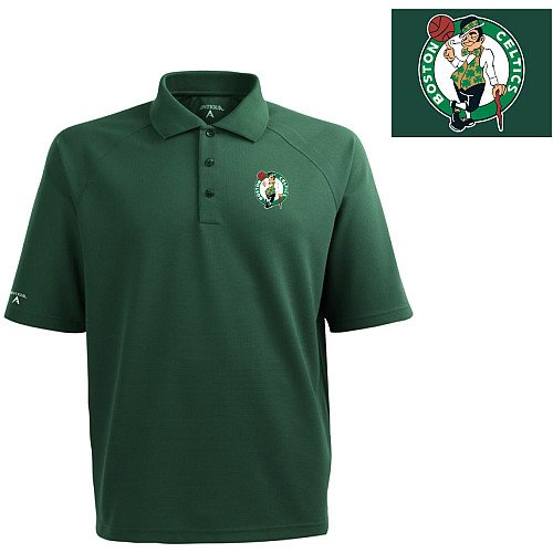 Antigua Boston Celtics Whisper Xtra-Lite Polo