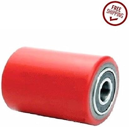 Pallet Mover Front Wheel 2-31/32" Diameter x 3-3/4" Wide x 20mm ID