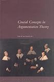 Review Amsterdam University Press  / Crucial Concepts in Argumentation Theory