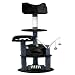 Go Pet Club 62" Tall Greyish Black Cat Tree Furniture