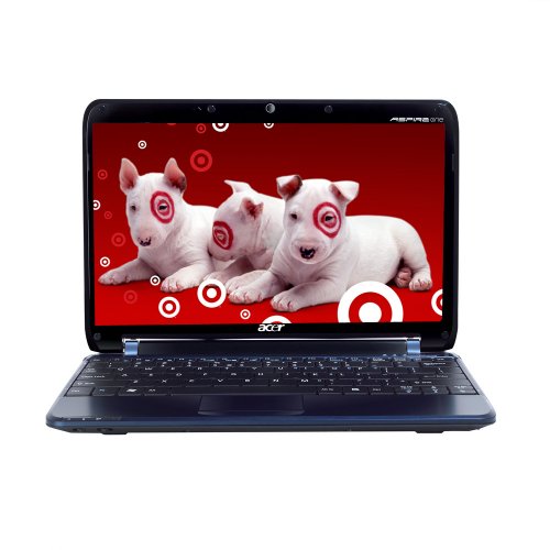 Acer Aspire One AO751h-1522 11.6-Inch Blue Netbook - 8 Hour Battery Life
