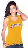 Majestic Threads Los Angeles Lakers Bryant Player Tank Top, Gold, Extra Large