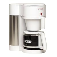 BUNN NHBW Velocity Brew 10-Cup Home Coffee Brewer, White