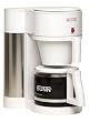 BUNN NHBX-W Contemporary 10-Cup Home Coffee Brewer, White
