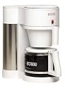 BUNN NHBX-W Contemporary 10-Cup Home Coffee Brewer, White