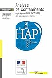 Analyse des contaminants organiques (PCB, OCP, HAP) dans les organismes marins