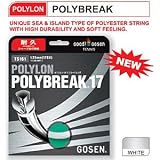 Gosen Polylon Polybreak Tennis String Set