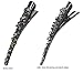 Crystal Alligator Clip YY86110-1amber