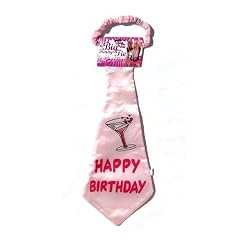Tolle XXL Party Krawatte "Happy Birthday"- Junggesellenabschied, Party, Geburtstag - der riesen Gag!