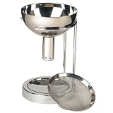 The Wine Enthusiast Aerating Funnel with Screen and Stand