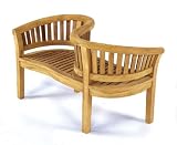 Teak Love Seat