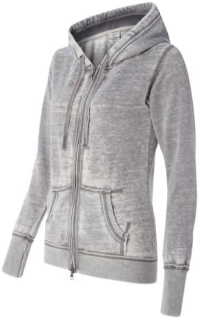 J America Women's Vanity Zen Fleece Full-Zip Hooded Sweatshirt