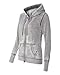 J America Women's Vanity Zen Fleece Full-Zip Hooded Sweatshirt